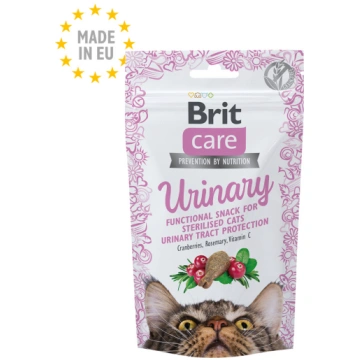 Brit Care Cat Snack Urinary 50 g papildbarība kaķi
