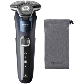 Philips Shaver Series 5000 Wet & Dry, melna/zila -