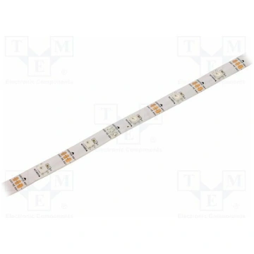 Programmable LED tape; RGB; Case (mm): 5050; LED/m