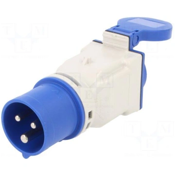 Transition: adapter | male/female | 16A | 230VAC |