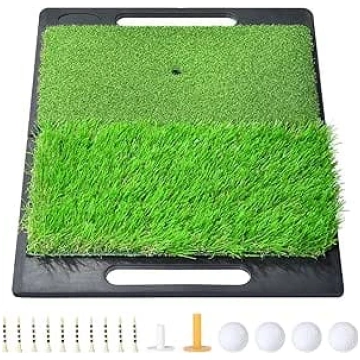 Golfs tee paklājs 20 x 15,7 collu, golfa treniņu p