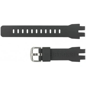Casio 10570856 dark grey silicone watch strap 16 m