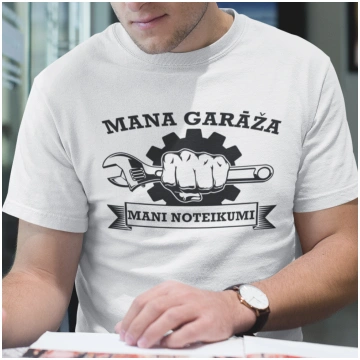 T-krekls "Mani garāžas noteikumi"