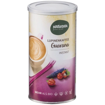 BIO Kafija, šķīstošā, lupīnu ar guarānu, 150g NATU