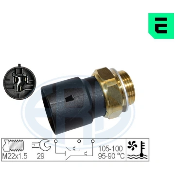 Termoslēdzis, Radiatora ventilators ERA 330300