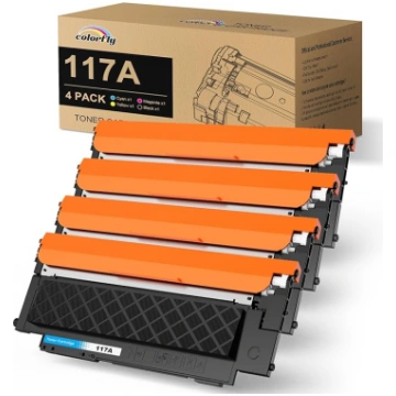 117A Tonera komplekts, kas saderīgs ar HP 117A Ton