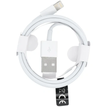USB A to Lightning HD5 cable, 1 m, white