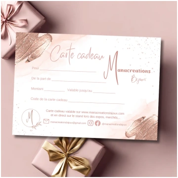 The gift card - €40 / physical gift card