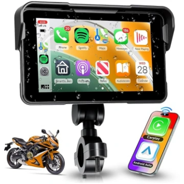 Rimoody 5 collu Carplay ekrāns motociklam Bezvadu 