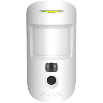 Ajax MotionCam bezvadu kustības sensors ar fotokam