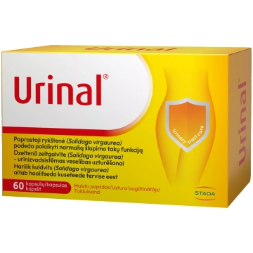 URINAL kapsulas, 60 gab