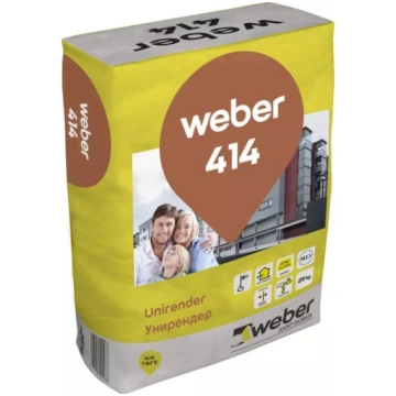 Cementa-kaļķa apmetums ar šķiedrām weber.vetonit 4