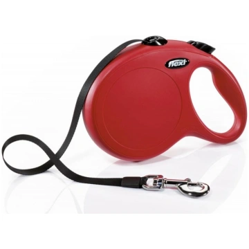 Leash flexi New Classic Tape 8m L sarkana