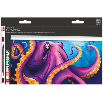 Flomāsteri Graphix 24gab. Octopy Radošo Darbu Gale
