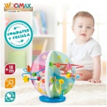 Koka kreļļu labirints Planētas 18 m+ CB46441 Wooma
