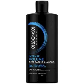 Syoss Intense Volume Šampūns Smalkiem Matiem 440ml