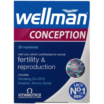 WELLMAN Conception tabletes, 30 gab