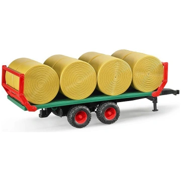 Ķīpu transportēšanas piekabe ar 8 ķīpām BRUDER (02