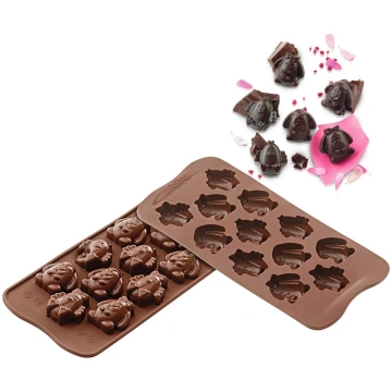 Forma šokolādes konfektēm Scg30 Easter Friends sil