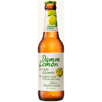 Damm Lemon beer - Clara Mediterránea (shandy / rad