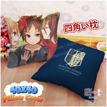 NEW Attack on Titan 40x40cm Square Anime Dakimakur