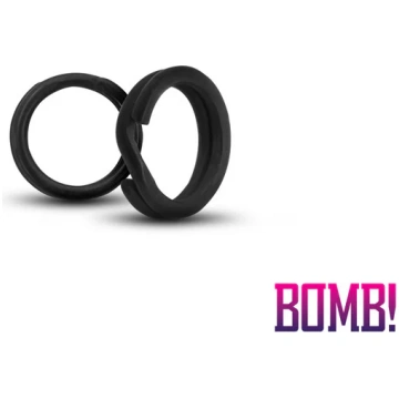 Gredzeni Delphin BOMB! Split RINGS / 20pcs