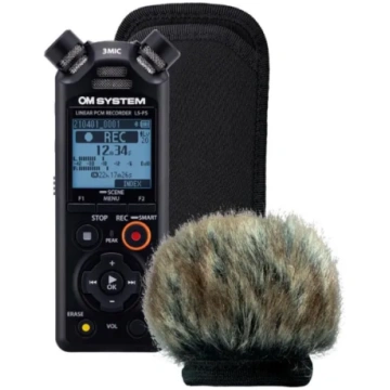 Olympus OM System audio recorder LS-P5 Wind Protec