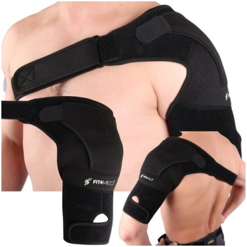 Plecu stabilizators sportistiem, Fit4Med, melna