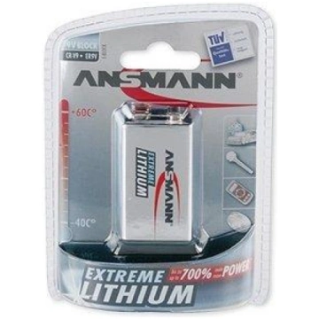 Ansmann 10-year battery smoke detector - 9V Lithiu