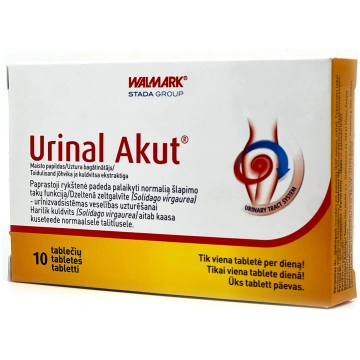 Walmark STADA GROUP Urinal Akut tabletes N10