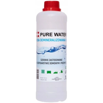 Destilēts demineralizēts ūdens 1l Dzelzs Chosa Aqu