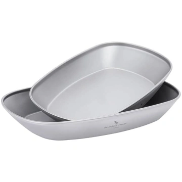 iBasingo Titanium Plate Ultralight Metal galda pie