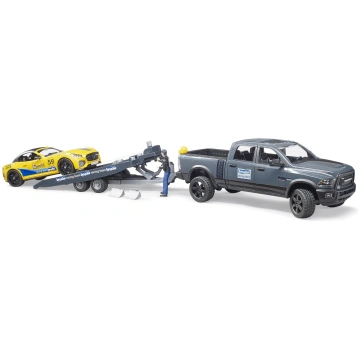 Rotaļlieta BRUDER, RAM 2500 Power Wagon ar sacīkšu