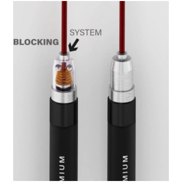 Speed Jump Rope HMS Premium SK60 Black-Red