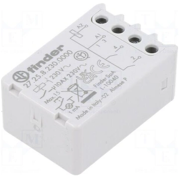 Relay: installation | bistable,impulse | NO x2 | U