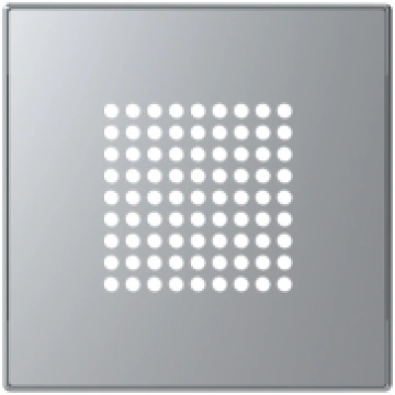 Cover plate Loudspeaker Silver - Sky Niessen 2CLA8