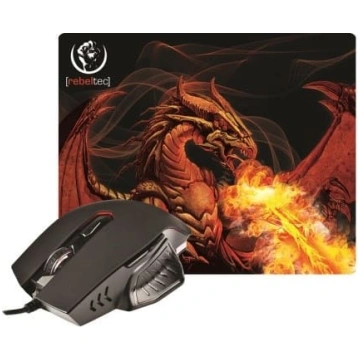 Red dragon spēļu komplekts pele + peles paliktnis 