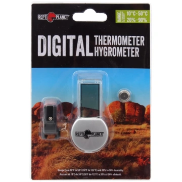 Higrometrs/termometrs terārijam – Repti Planet LCD