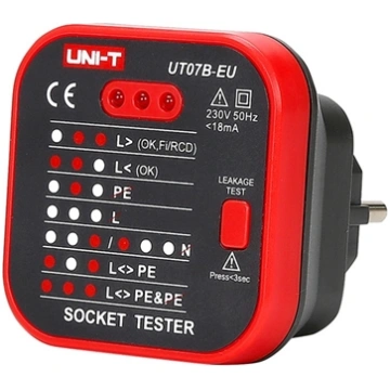 UNI-T UT07B-EU power outlet tester UT07B-EU