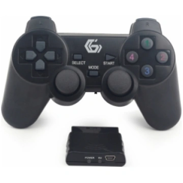 Gembird JPD-WDV-01 Gaming Controller Black RF Game