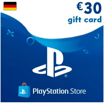 PSN Karte 30 EUR (Vācija) - PlayStation Dāvanu Kar