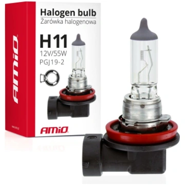 Spuldze H11 12V 54W PGJ19-2 1gab AMIO 01159