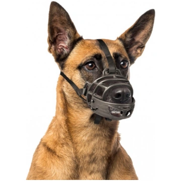 Duvo Plus Dog muzzle rubber, M - ergonomiskais uzp