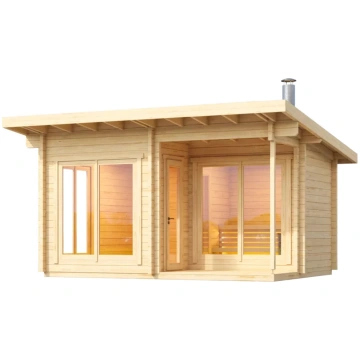 Leil® Hagen Mini - koka āra pirts 3 personam 4SPA