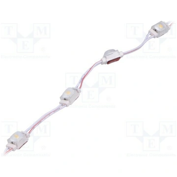 LED; white warm; 3000K; 360mW; 40lm; IP67; 170÷130