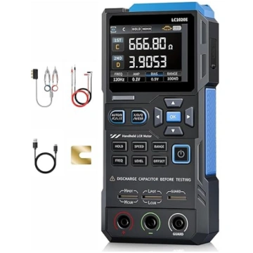 LC1020E digitālais tilta LCR ESR pretestības un in