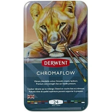 Derwent Kredki Derwent Chromaflow 24 pud metal 230