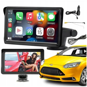 Automašīnas radio Android Auto CarPlay 7" LCD ekrā