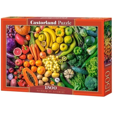 Puzle Castorland Rainbow of Vitamins, 1500 d
