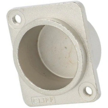 Protection cap; silver; metal; XLR standard; Holes